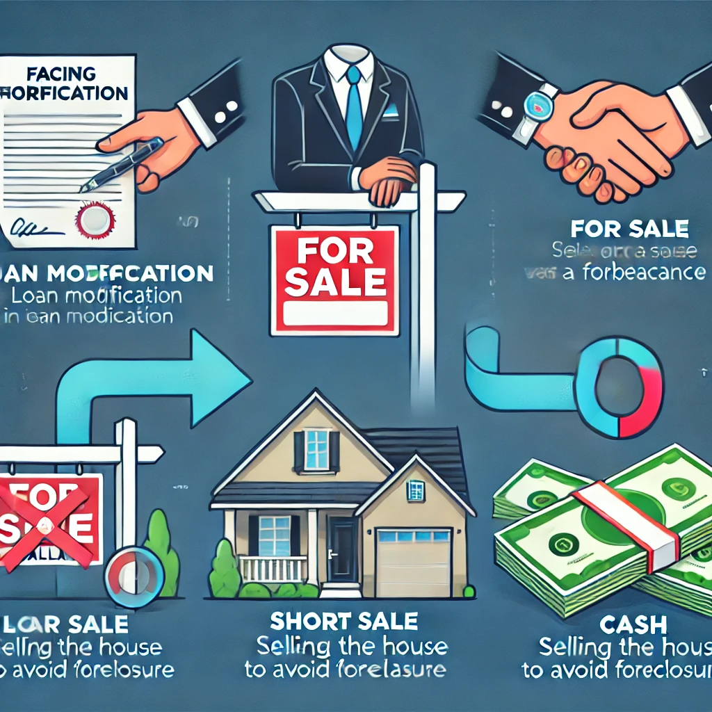 foreclosure-options financial options for homeowners in foreclosure: loan modification, short sale, forbearance, and selling fast for cash. Sell my house for cash before foreclosure