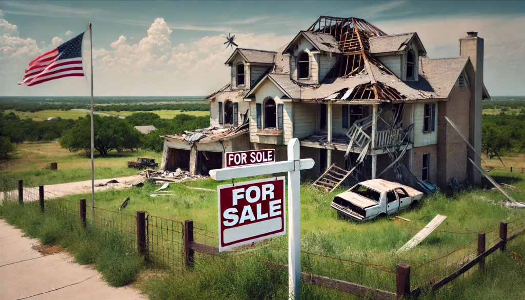 Damaged Homes in Texas