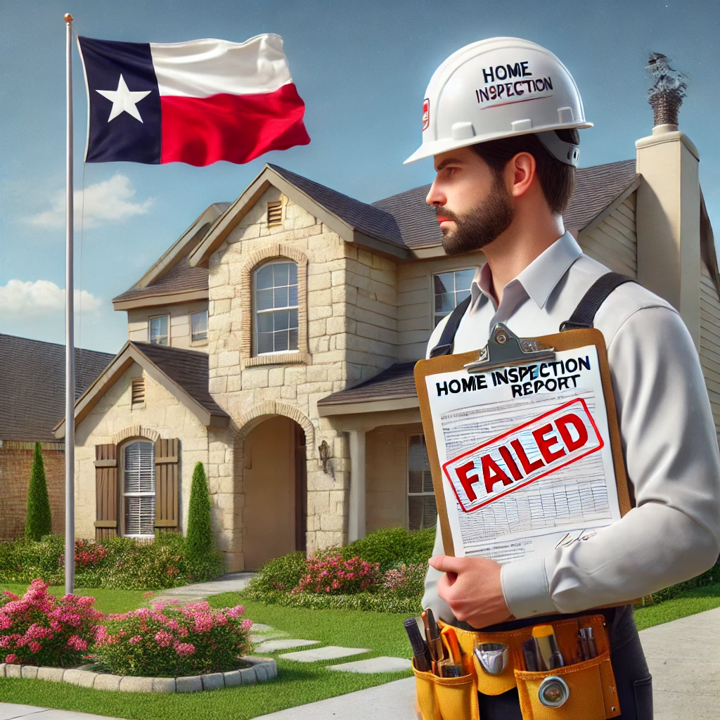 Failed home inspection Texas