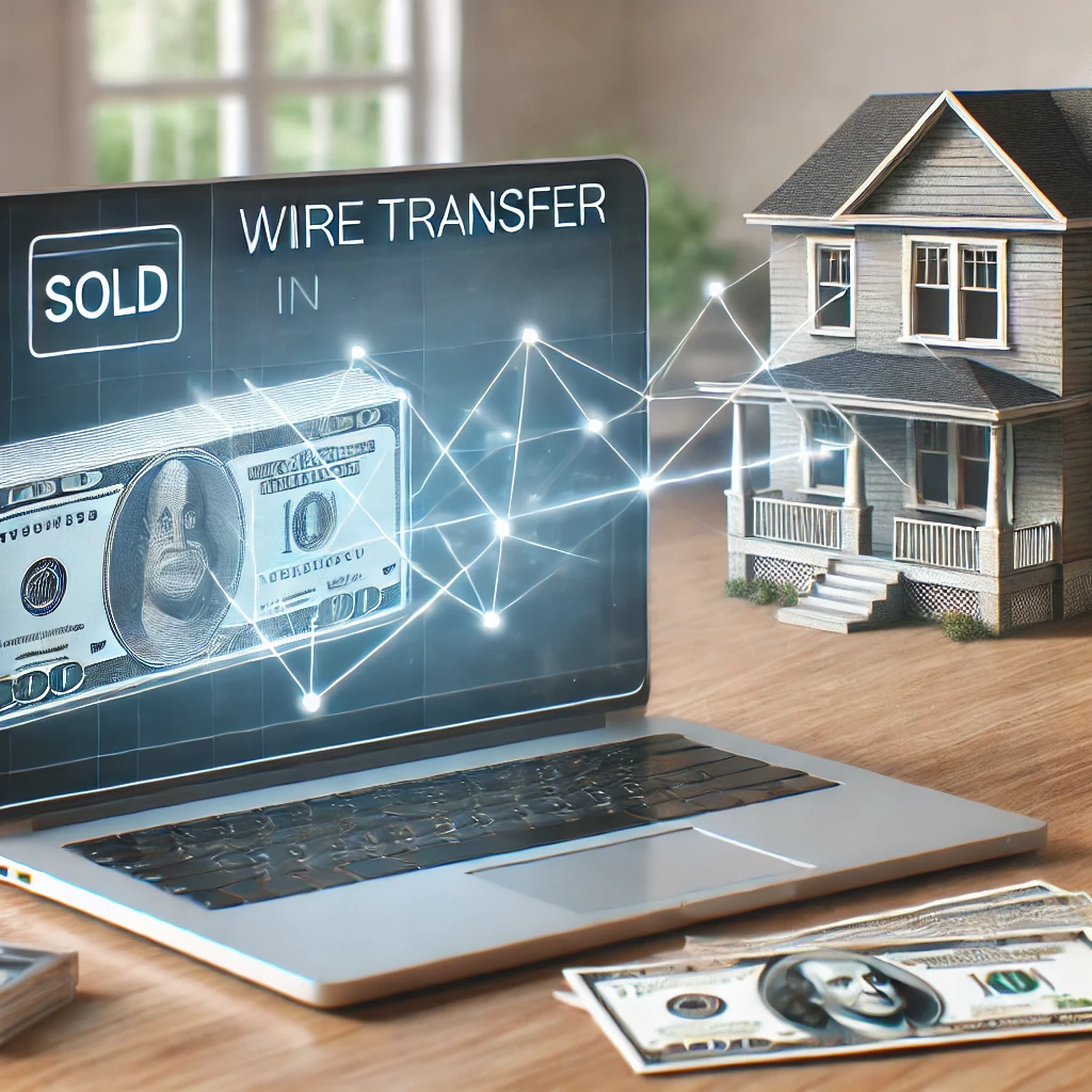Real estate wire transfer process, home sale wire transfer, secure real estate payment, how long wire transfers take after closing